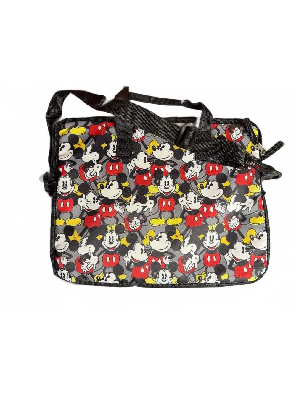 Disney Mickey Mouse Patterned all over laptop messenger Bag